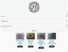Tablet Screenshot of ievossodai.lt
